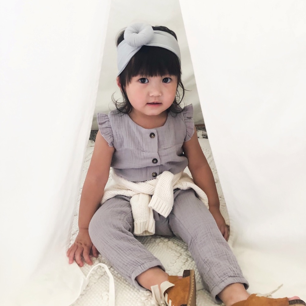Grayish jumpsuit